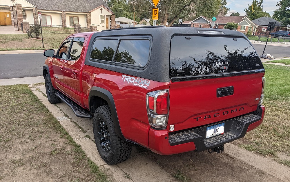 How Much to Paint a Truck Topper