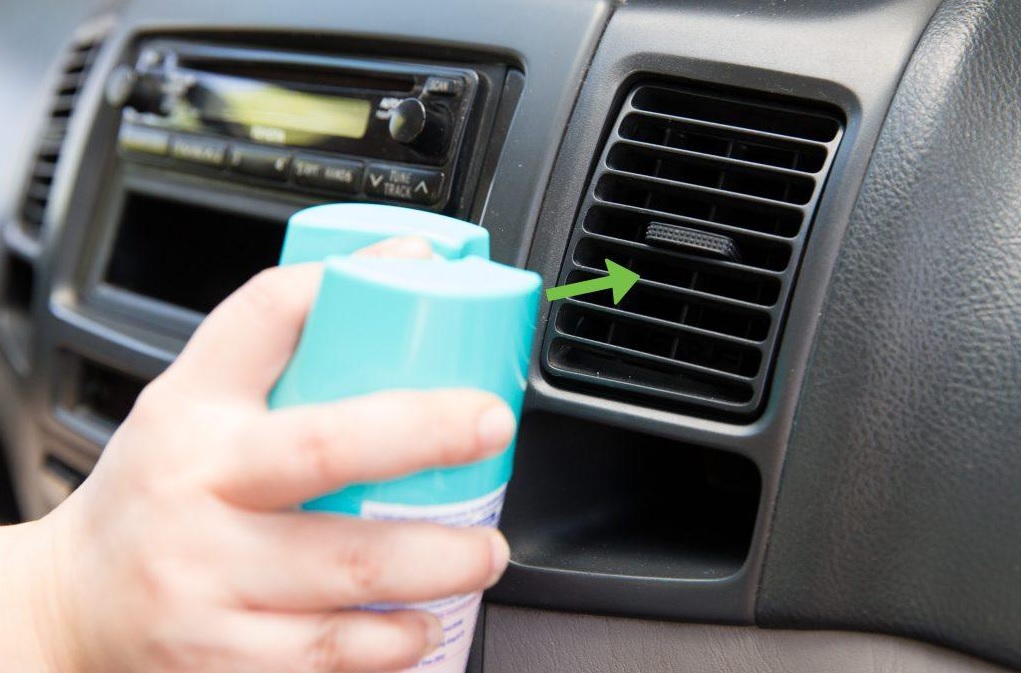 how to get urine smell out of car vents