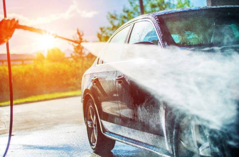 Is it bad to just rinse your car