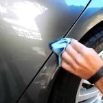 how to smooth out touch up paint on car