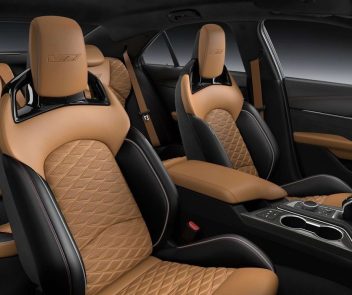 Black vs. Tan Leather Car Interior