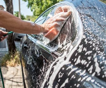Can I use shampoo to wash my car