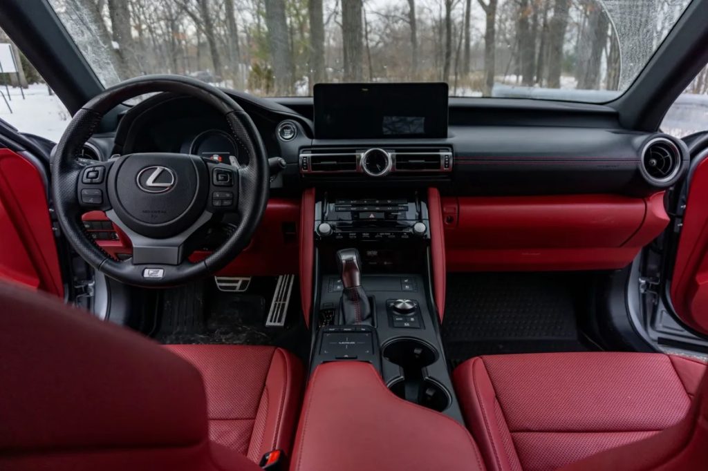 Is Red Leather Car Interior Tacky