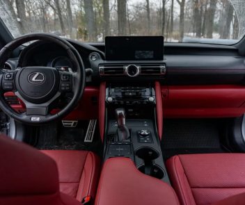 Is Red Leather Car Interior Tacky