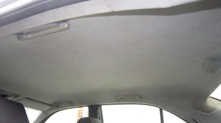 how to remove headliner foam