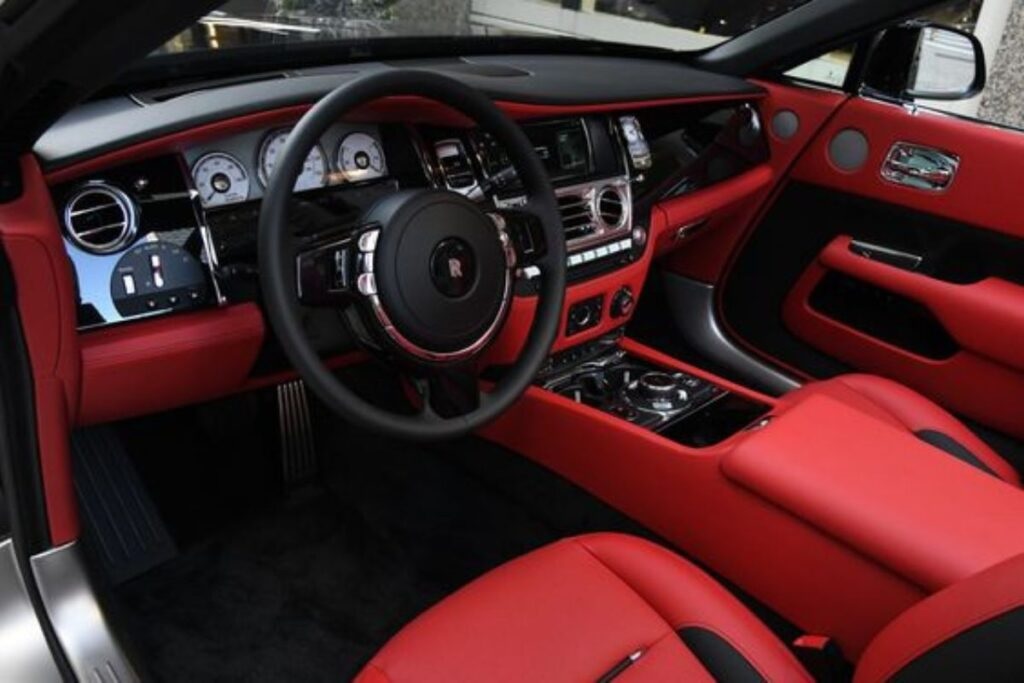 what cars have red interior