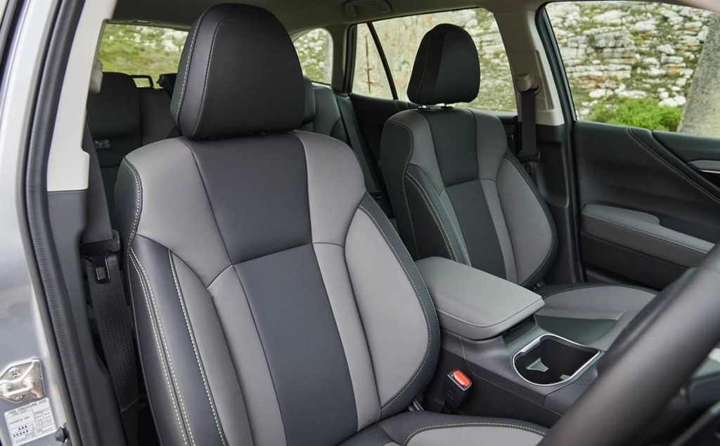 which subaru has leather seats